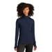 Sport-Tek LST560 Athletic Women's Sport-Wick Flex Fleece Full-Zip Jacket in True Navy Blue size 2XL | Polyester Blend