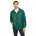 Team 365 TT75 Adult Zone Protect Coaches Jacket in Sport Forest Green size 4XL | Polyester