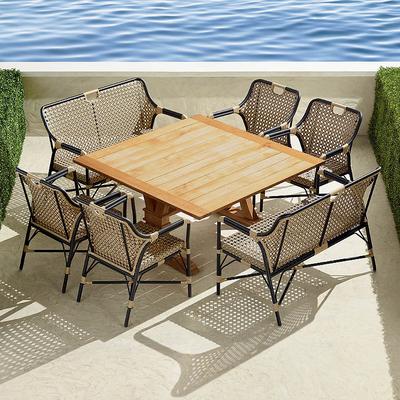 Reeve 7-piece Square Dining Set - Frontgate