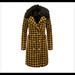 Jessica Simpson Jackets & Coats | Jessica Simpson Women's Houndstooth Peacoat | Color: Black/Yellow | Size: M