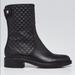 Gucci Shoes | Gucci Black Microguccissima Leather Ankle Boots | Color: Black | Size: 5.5