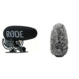 RODE VideoMic Pro+ Camera-Mount Shotgun Microphone Kit with DeadCat VMPR+ Windsh VMP+