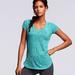 Victoria's Secret Tops | Euc Vsx Victorias Secret Sport Burnout Workout Tee | Color: Blue | Size: Xs