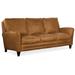 Bradington-Young Zion 87" Genuine Leather Flared Arm Sofa Genuine Leather in Brown | 37 H x 87 W x 39.5 D in | Wayfair 600-95-921500-91-PL