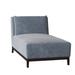 Duralee Barton Chaise Lounge Other Performance Fabrics in Gray | 35 H x 34 W x 65 D in | Wayfair WPG15-645.36300-5.Black Walnut