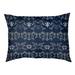 East Urban Home Dallas Football Baroque Indoor Pillow Metal in White/Blue | 5 H x 40 W x 30 D in | Wayfair C210507223804DD4943C92794F313CE1