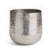 Joss & Main Acquah Aluminum Cachepot Metal in Gray | 10 H x 11 W x 11 D in | Wayfair F51161DD84E841F5A2841903990E10F6