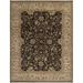 White 96 x 0.25 in Area Rug - Samad Rugs Cote D’Azure Hand-Knotted Wool Black/Sand Area Rug Wool | 96 W x 0.25 D in | Wayfair