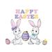 The Holiday Aisle® Happy Easter Bunnies & Eggs Garage Magnet | 13 H x 0.03 W x 20 D in | Wayfair D11AA1AFAFDD4BD98E5FBAAE5049B879