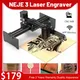 NEJE-Graveur laser CNC 3 N30610 fraisage routeur CNC portable commande laser sans fil protection