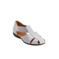 Women's The Cheryl Flat by Comfortview in Silver Metallic (Size 9 1/2 M)