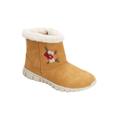 Wide Width Women's The Fable Weather Shootie by Comfortview in Camel (Size 10 W)