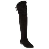 Wide Width Women's The Cameron Wide Calf Boot by Comfortview in Black (Size 10 1/2 W)