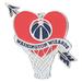 "WinCraft Washington Wizards Valentine's Day Team Pin"