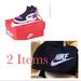 Nike Accessories | Nike 3d Keychain Plus Free Black Face Mask | Color: Black/Purple | Size: Os