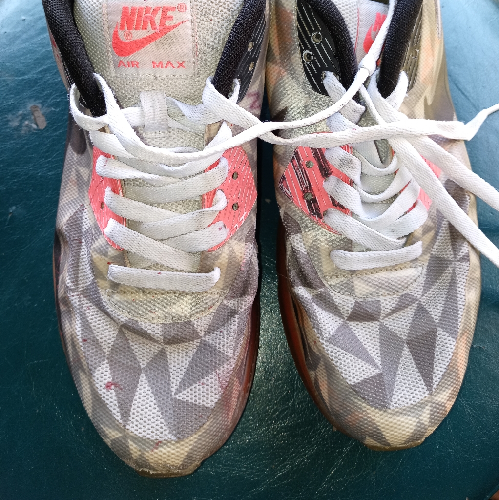 Nike Shoes | Ladies Air Max Tennis By Nike | Color: Black/Pink | Size: 8.5