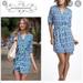 Anthropologie Dresses | Anthropologie Maeve Ikat Dress | Color: Blue/White | Size: Xs