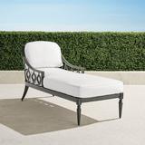 Avery Chaise Lounge with Cushions in Slate Finish - Rumor Stone - Frontgate