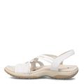Skechers Women's Multi Strap Sandal Sport, White, 7 B (M)