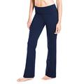 Yogipace Women's Bootcut Yoga Pants Long Workout Pants,27",Navy,Size S