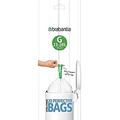 6 x Brabantia Bin Liner G, 23-30 Litre - 20 Bags