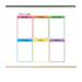 Geyer Instructional Products Pull-Down Dry Erase Chart - This Week Wall Mounted Whiteboard | 63 H x 48 W x 1 D in | Wayfair 250602