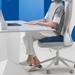 Ebern Designs Indoor Seat Cushion Cotton Blend in Blue | 17.7 H x 13.7 W in | Outdoor Furniture | Wayfair 7F63E805266D44E199DD8588ACF32325