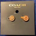 Coach Jewelry | Coach Rose Gold Studs With Swarovski Crystal | Color: Gold | Size: Os