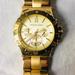 Michael Kors Accessories | Michael Kors Goldtone Watch Mk5313 | Color: Gold | Size: Case Size: 42mm Diameter, 11mm Thickness