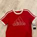 Adidas Shirts & Tops | Boys Adidas Red And White Tee Shirt Size 7 | Color: Red/White | Size: 7b