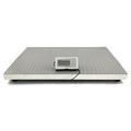 T-Mech Industrial Floor Platform Weighing Scales, 90cm x 60cm, Stainless Steel