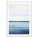 Joss & Main Distant Whispers by Filippo Ioco - Painting Print Paper, Wood in Blue/White | 41.5 H x 29.5 W x 0.75 D in | Wayfair 35696-01