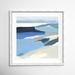 Joss & Main Graham Lake II - Painting Print Paper, Wood in Blue/Brown/White | 28.75 H x 28.75 W x 0.75 D in | Wayfair 36301-01