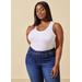 Plus Size The Easy Basic Knit Tank Top