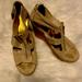 Michael Kors Shoes | Michael Kors Wedge Heels | Color: Tan | Size: 7