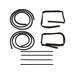 1983-1994 Chevrolet S10 Blazer Door Seal Kit - DIY Solutions