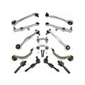 1998-2001 Audi A6 Quattro Front Control Arm Ball Joint Tie Rod and Sway Bar Link Kit - TRQ