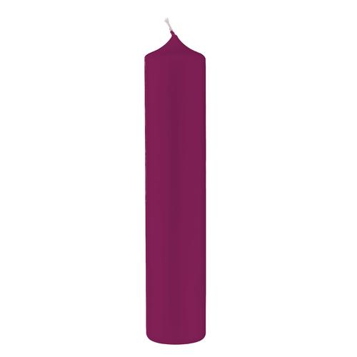 Kopschitz 8 Altar Kerzen Brombeere 10% BW Anteil (Bienenwachs Kerzen) 50 x 4 cm im XXL Format