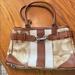 Coach Bags | Beautiful Coach Gold And Brown Hand Bag | Color: Brown/Tan | Size: Os