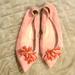 J. Crew Shoes | J.Crew Pink Lottie Tassel Flats | Color: Pink/Red | Size: 7