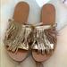 J. Crew Shoes | J. Crew Sandals | Color: Gold | Size: 6.5