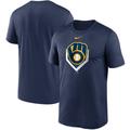 Men's Nike Navy Milwaukee Brewers Icon Legend Performance T-Shirt