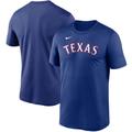 Men's Nike Royal Texas Rangers Wordmark Legend Performance T-Shirt
