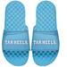 Men's ISlide Carolina Blue North Tar Heels Wordmark Slide Sandals