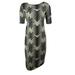 Lularoe Dresses | Lularoe Tan Black Dots Pattern Julia Dress Sz S | Color: Black/Tan | Size: S