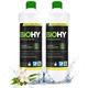 BiOHY Carpet Shampoo (2 x 1l Bottle) | Carpet Cleaner Ideal for Removing Stubborn Stains | Specially Developed for Washing Vacuum Cleaners (Teppichshampoo)