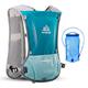 AONIJIE Hydration Backpack Vest, 5L Capacity with 1.5L Water Bladder, Multi-Pocket Design, Breathable and Lightweight, Pack for Outdoor Sports - Running, Cycling, Climbing and Hiking, Mint Green