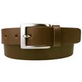 Mens Quality Leather Belt Made in UK, Dark Tan, 46-50, XXL