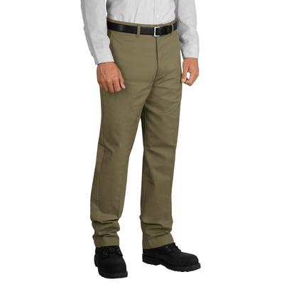Red Kap PT20 Industrial Work Pant in Khaki - Unhemmed size 5436 | Cotton/Polyester Blend