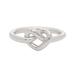 Kate Spade Jewelry | Kate Spade Loves Me Knot Heart Ring In Silver | Color: Silver | Size: Various